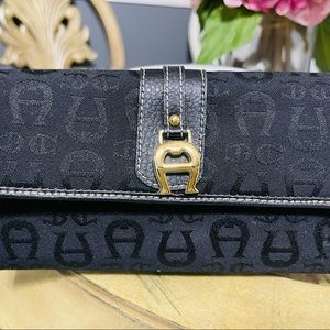 Unused Etienne Aigner wallet with check holder. NWT.